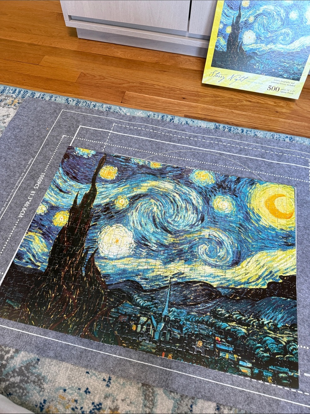Starry Night Style Jigsaw Puzzle - 500 pieces